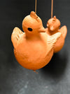 Charming Chirps: Terracotta Chick Wind Chime Ensemble