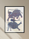 Shop Cheerful Elephants in Bhil Painting by Geeta Bariya
