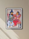 Cherished Moments: Uttam Chitrakar's Kalighat Couple