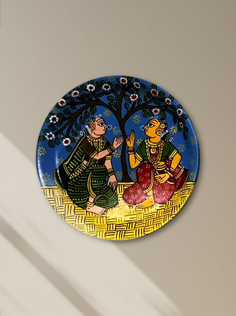 Shop Cheriyal Wall Plates by Sai Kiran