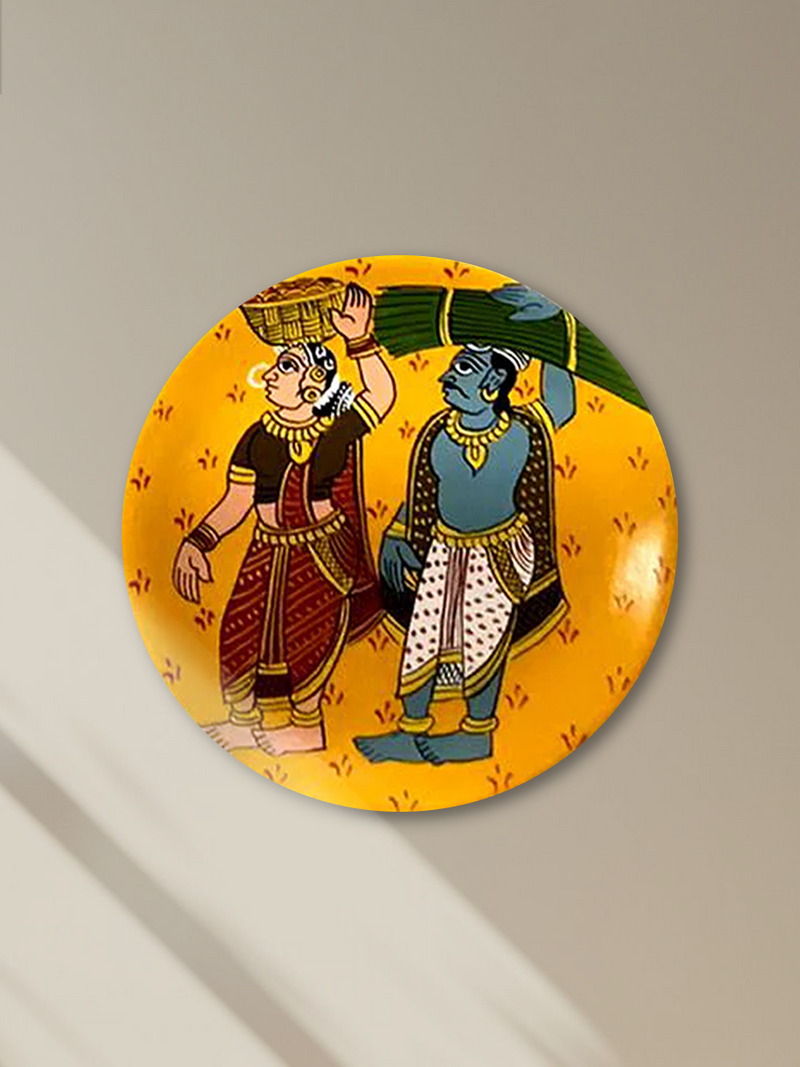 Shop Cheriyal Wall Plates by Sai Kiran