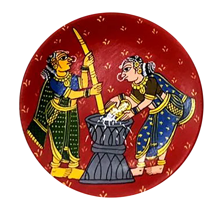 buy Cheriyal Wall Plates by Sai Kiran