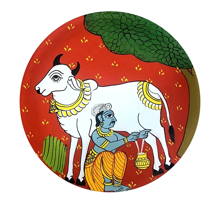 buy Cheriyal Wall Plates by Sai Kiran