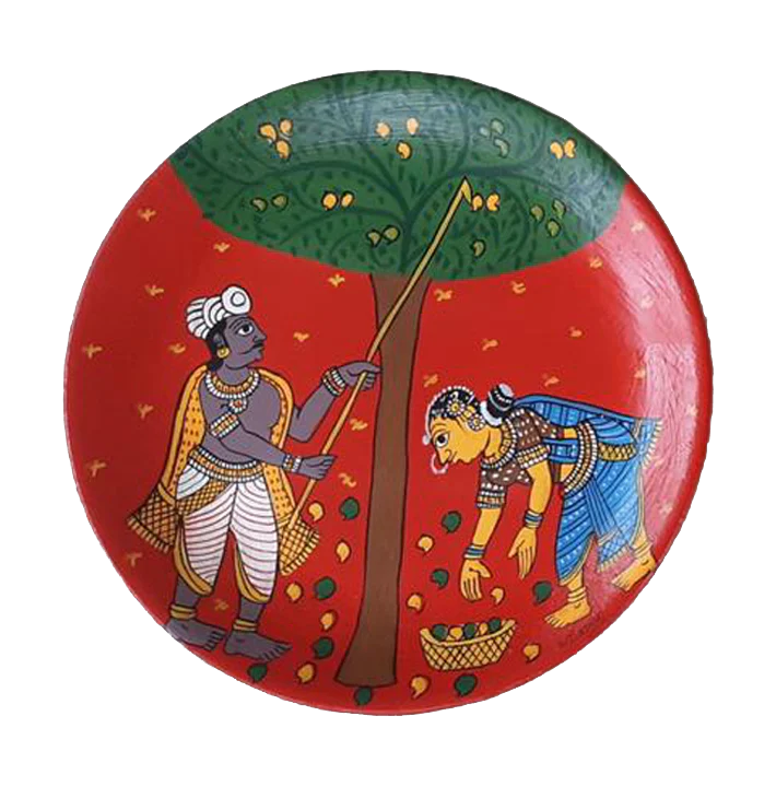 buy Cheriyal Wall Plates by Sai Kiran