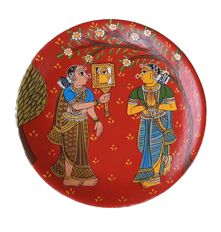 Buy Cheriyal Wall Plates by Sai Kiran