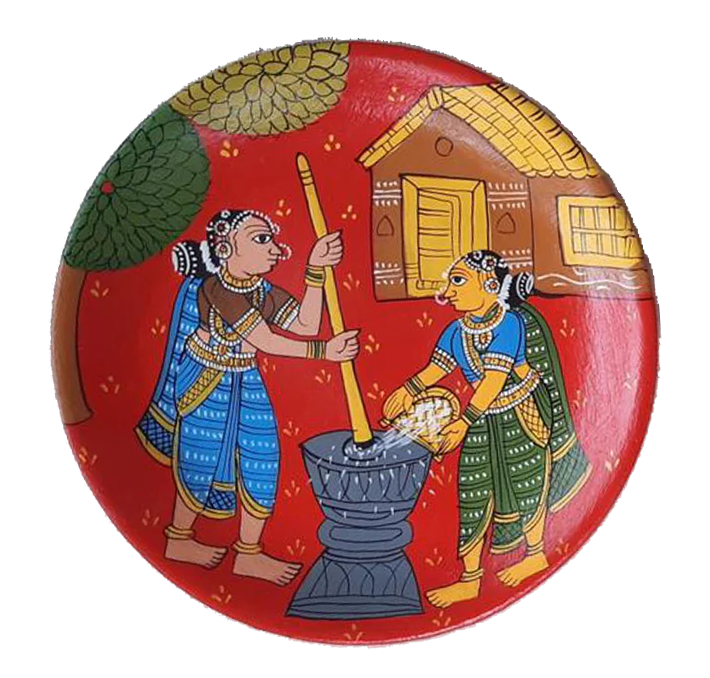 buy Cheriyal Wall Plates by Sai Kiran