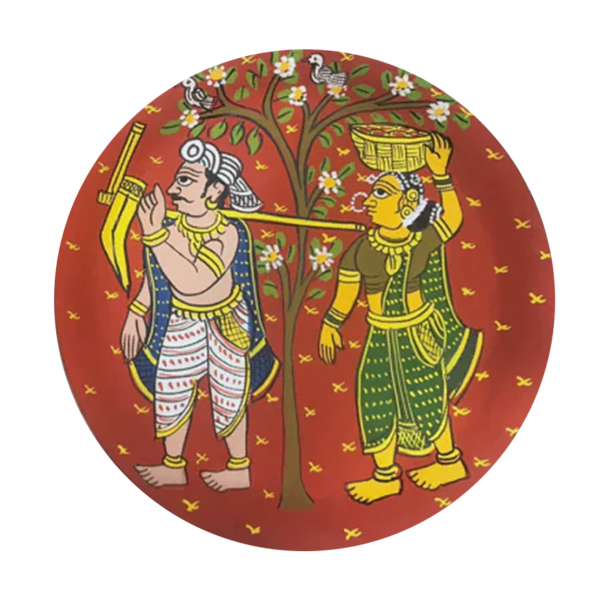 Buy Cheriyal Wall Plates by Sai Kiran