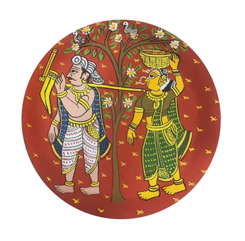 Buy Cheriyal Wall Plates by Sai Kiran