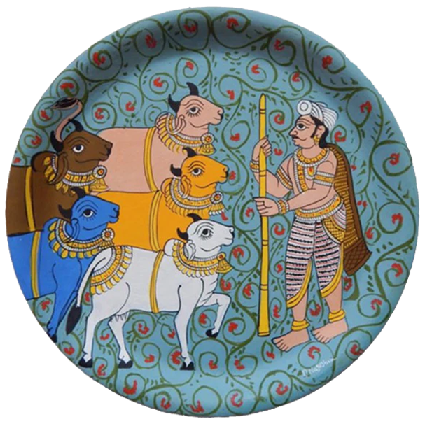 buy Cheriyal Wall Plates by Sai Kiran