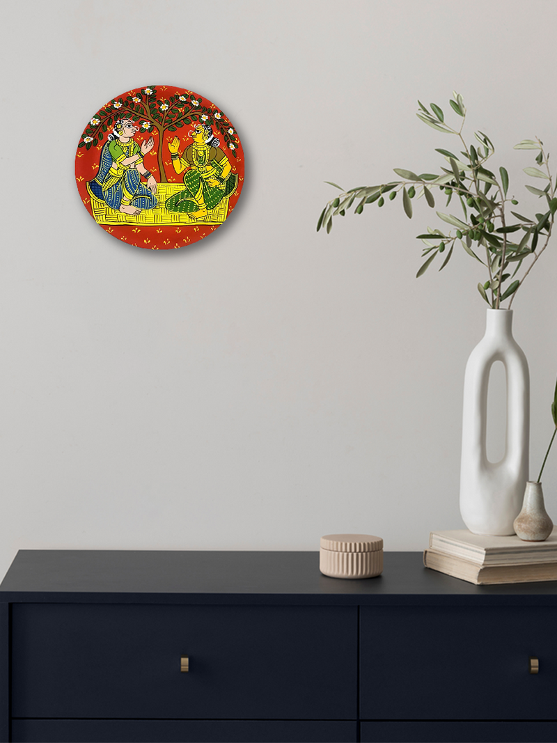 Buy Cheriyal Wall Plates by Sai Kiran