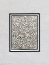 Circle of Symphony - An Aquatic Tapestry, Madhubani Painting by Priti Karn