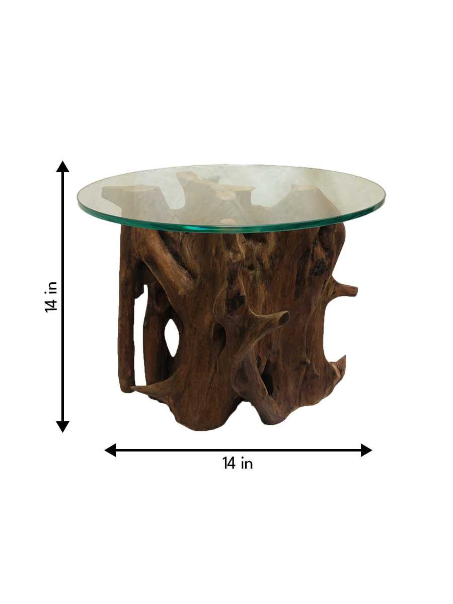 buy Coffee table in Driftwood craft by Suresh Pant