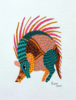 Collection of Animals in Gond Art Paintings by Kailash Pradhan