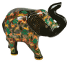 Buy Colorful Elephant in Kashmiri Paper Mache by Riyaz Khan