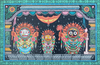 Buy Cosmic Harmony: Jagannath's Pattachitra Portrait by Purusottam Swain