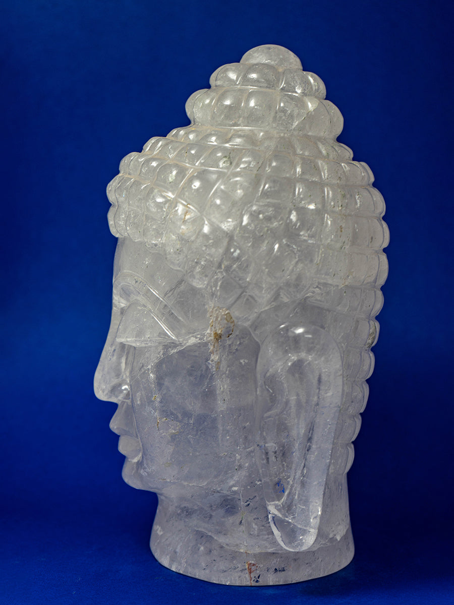 The Pure Radiance of Gautam Buddha in Quartz 