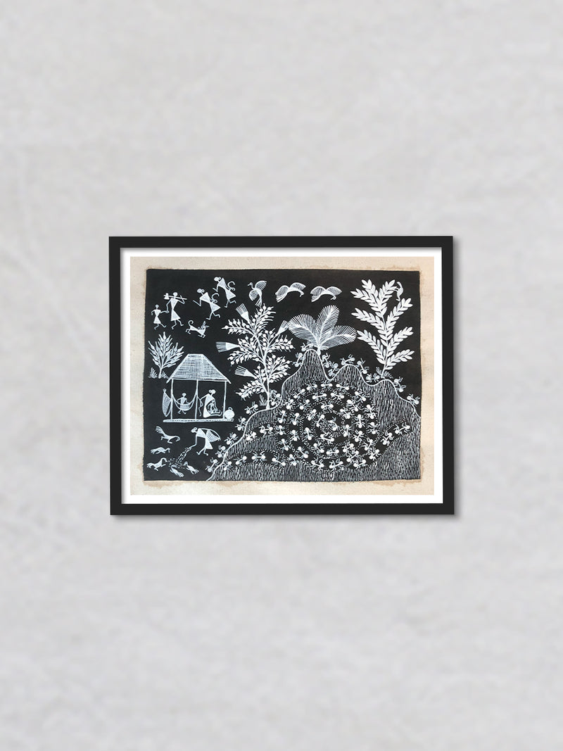 Culture of Tribal Life, Warli Art by Dilip Bahotha