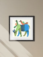 Shop Deer with 2 birds In Gond by Kailash Pradhan