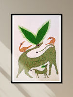 Shop Deers and Birds Bhil Painting by Geeta Bariya