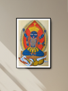 Depiction of Goddess Kali: Kalighat by Uttam Chitrakar