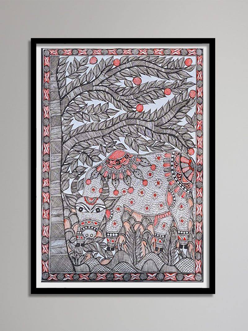 Buy Madhubani Wall Painting / Home Decor / Bihar Art