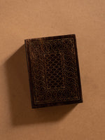 Shop for  geometric and paisley pattern Tarkashi Art Wood Jewelry box at memeraki.com