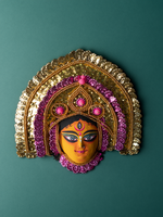 Devi Durga: Chhau Mask by Dharmendra Sutradhar for sale