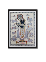 Shrinathji's Eternal Beauty Pichwai by Shehzaad Ali Sherni