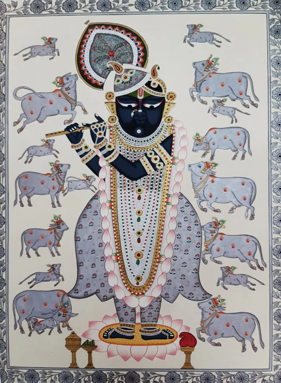 Shrinathji's Eternal Beauty Pichwai by Shehzaad Ali Sherni