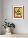 Shop Godess Sheetali's tapestry in Basohli portrait Basohli Painting by Aastha Billowria  & Shivakshi Sharma