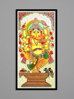 Tales of Ganesha's Benevolence in Usta Miniature by Pankaj Kumar