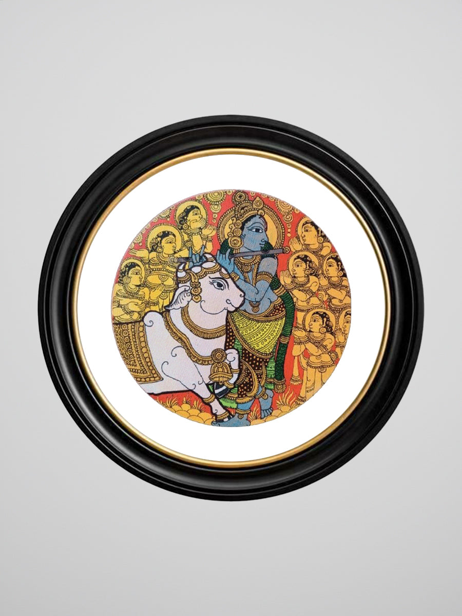 Buy  Lord Krishna Kalamkari Painting