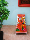 Divine Splendour: Tholu Bommalatta Lamp of Blessings by Kanday Anjanapp for sell