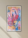 Divine composition in Kalighat by Uttam Chitrakar