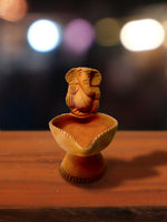 Dolon Kundu's Ganesha Terracotta Diya