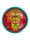 Buy  Lord Jagannath Pattachitra Wooden Wall Plates