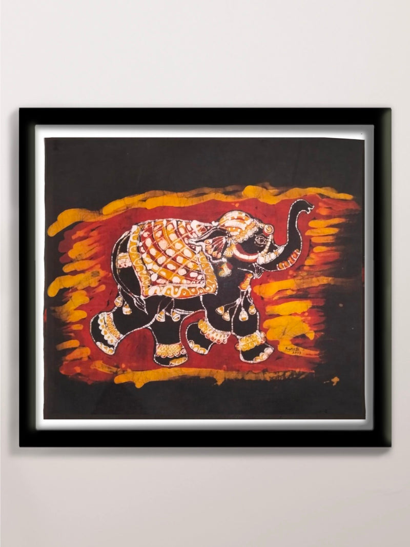  Batik Elephant Painting 