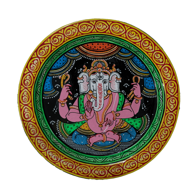 The Mystical Colourful Ganesha Pattachitra