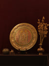 Shop Tirupati Balaji standing on lotus pedestal in Marodi Brass Plate