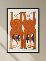 Shop Elegant Elephants in Bhil Painting by Geeta Bariya