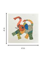 Elephant In Gond artwork for sale