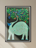 Shop Elephant in a Forest Bhil Painting by Geeta Bariya