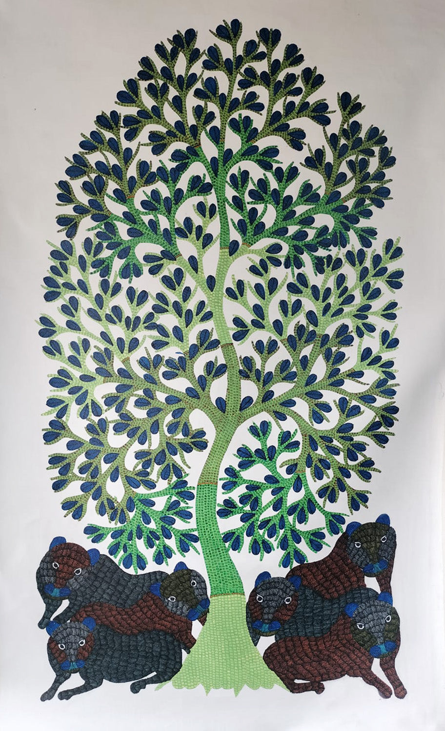 Shop Elephants in Gond by Gareeba Singh Tekam