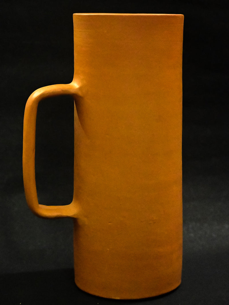 Buy Elevated Serenity The Terracotta Tall Cup's Soulful Sip, Terracotta art by Dolon Kundu