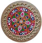 Buy Embroidered Harmony in Lippan/ Mudwork by Hafiz Mutva