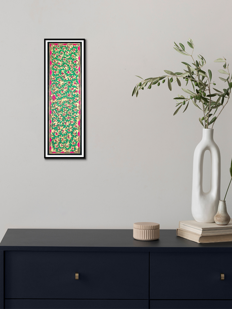 Shop A Lush Green Oasis Madhubani Painting by Ambika Devi