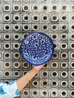 Wall Plate Blue Pottery for Sale