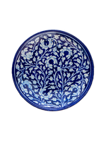 Buy Wall Plate Blue Pottery 