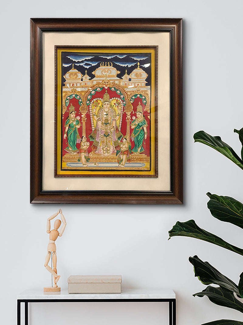 Buy Lord Vishnu's Opulent Abode Mysore  painting by Hemalatha B