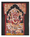 Buy Lord Ganesha Mandapa Batik Painting